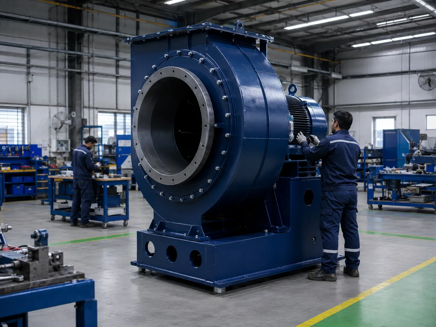 Airvent Systems industrial air handling equipment manufacturing facility in India