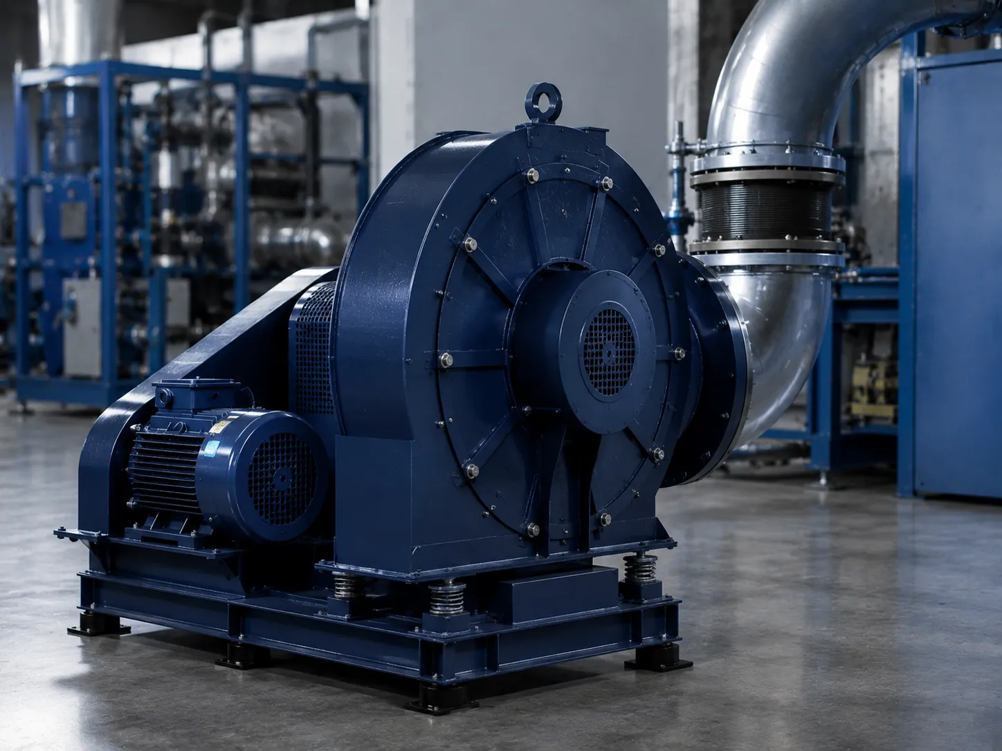 High pressure industrial blower with reinforced housing by Airvent Systems