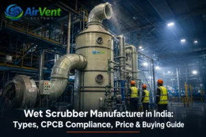 Wet scrubber manufacturer in India - complete guide to types, CPCB compliance, price and buying.